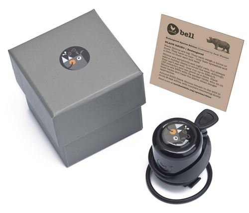 Wishbone Black Rhino Bell