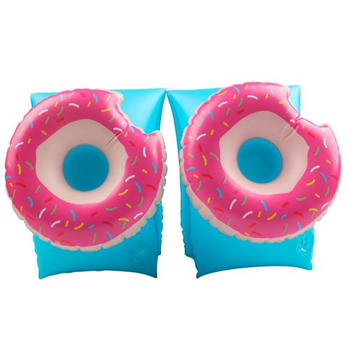 Brassards Gonflables De Natation Enfants 3-6 Ans, Flotteurs piscine, Imprimé Donuts