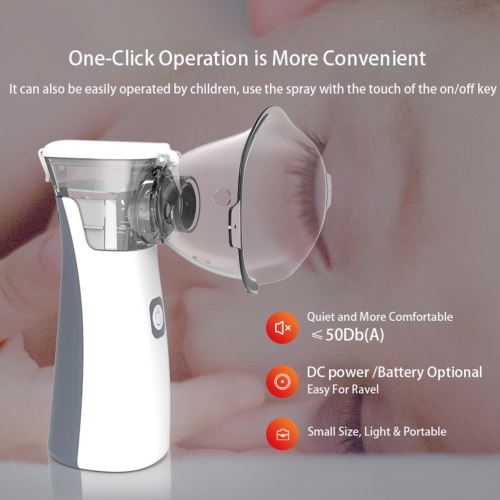 Nébuliseur Portable Mini Inhalateur Nébuliseur pour Enfants