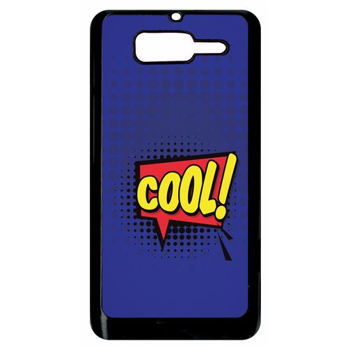 Coque Motorola Razr D3 Cool Fond Bleu Lectrique