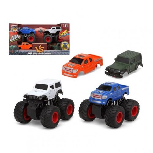 Set de voitures Cross County 360 110004 (4 pcs)