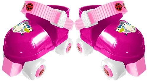 Stamp patins à roulettes avec protection Animals rose taille 23-27