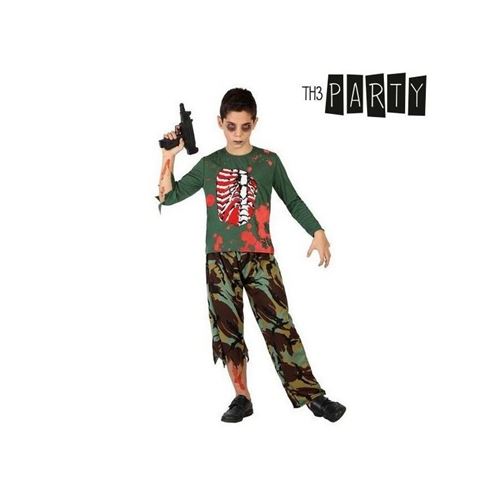 Déguisement pour Enfants Zombie militaire (2 Pcs) (Taille 5-6 Ans)