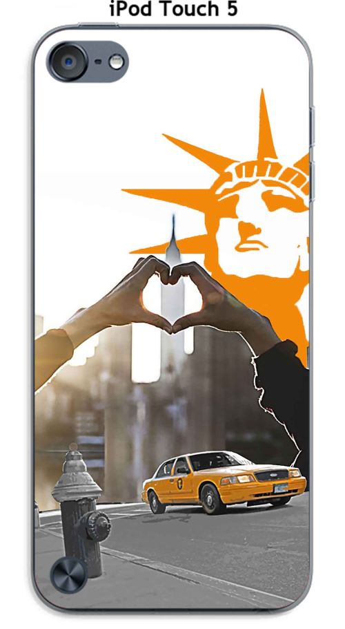 Onozo - Coque Apple iPod Touch 5 design New York - Taxi jaune