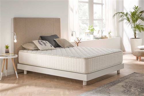 Moonia - Matelas Olympus Gel - 140X190, 30 Cm, Ergonomique / relaxation