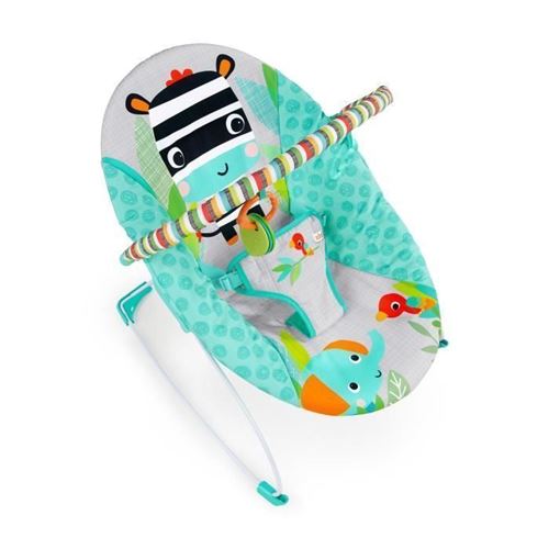Bright Starts Transat Vibrant Bebe Zig Zag Zebra