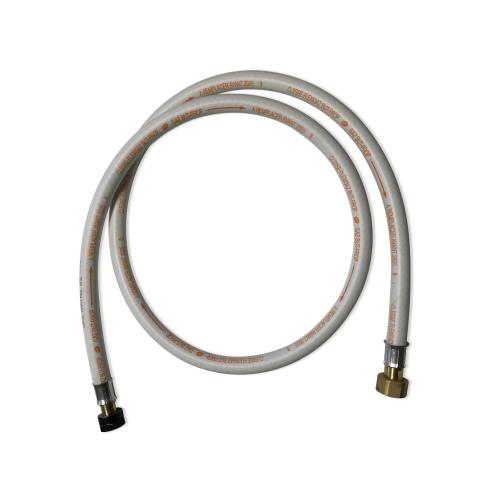Flexible gaz NF tuyau à embouts mécaniques - élastomère renforcé G1/2 - M20x15 Validité 10 ans joints inclus propane ou butane 15m