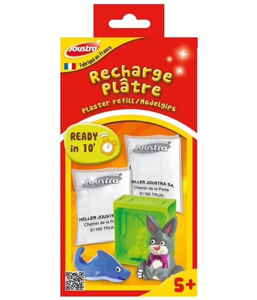Joustra - 43511 - kit de loisir créatif - recharge plâtre