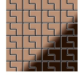 Mosaique Metal Massif Carrelage Cuivre Lamine Cuivre Grosseur 1