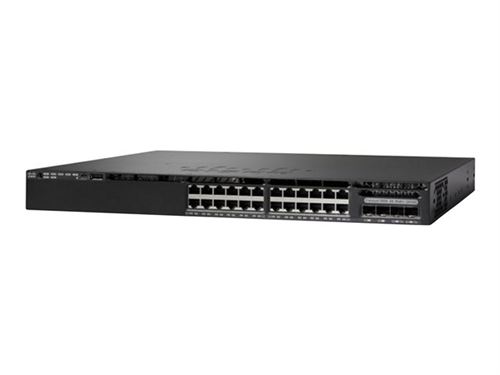 Cisco Catalyst 3650-24Ts-L - Commutateur - Géré - 24 X 10/100/1000 + 4 X Sfp - De Bureau, Montable Sur Rack