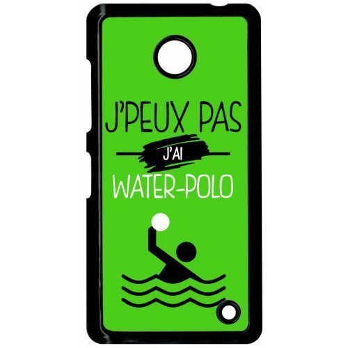 Coque nokia n630 j peux pas j ai water polo 4