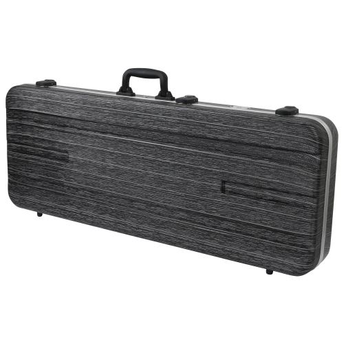 Fazley GC-EC500BL étui en ABS pour guitare électrique Black Linellae