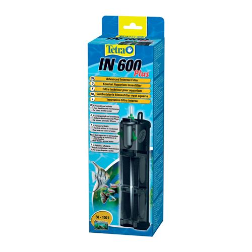 Tetra - Filtre intérieur pour aquarium filtre In 600 50 - 100 litres