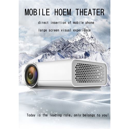 YG520 Mini 1080P Portable HD Mini Projecteur LED projection pour cinéma maison Divertissement wedazano158