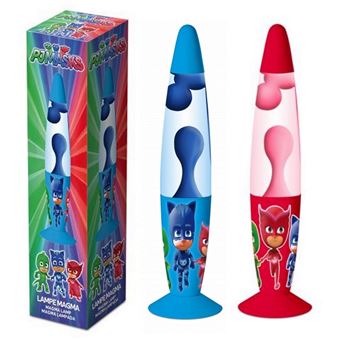 Lampe Pjmasks Lave Magma Pyjamasques 33 Cm Deco Achat Prix Fnac