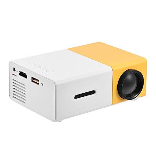 Garsent Mini Projecteur, LED Vidéoprojecteur Home Cinéma avec 1500