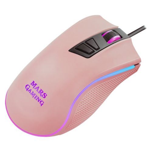 Souris Gaming Aerocool MM218 100 ips 10000 dpi RGB Rose