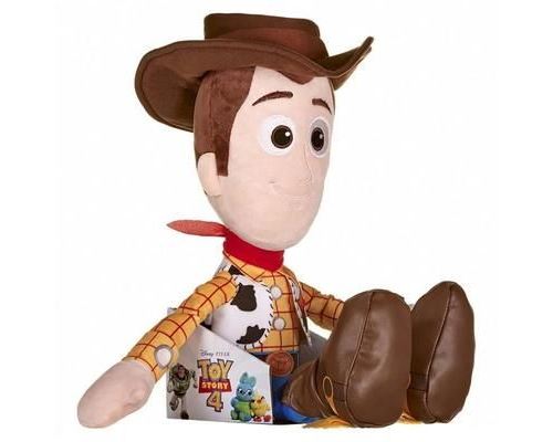 Posh Paws - 37273 - Poupée Disney Pixar Toy Story 4 Woody Soft Doll - Coffret Cadeau