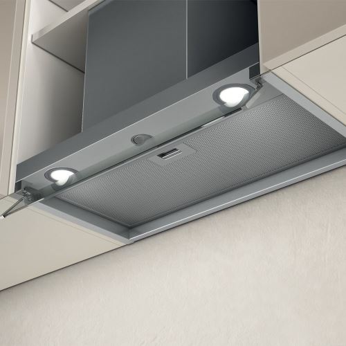 Elica Boxin IX/A/60 Intégré Acier inoxydable 430m³/h - Hottes (430 m³/h, Conduit, 45 dB, 60 dB, Intégré, Acier inoxydable)