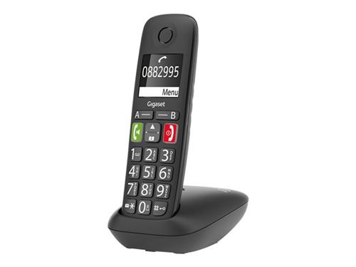 Gigaset CL660A Duo - téléphone sans fil - avec répondeur + combiné  supplémentaire - anthracite Pas Cher