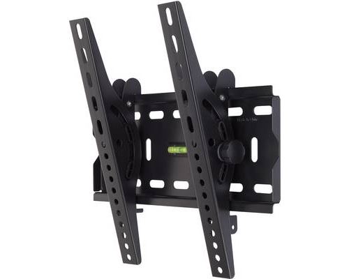 Speaka Noir Support Mural Tv Professional Sp-4359480 43,2 Cm (17) - 94,0 Cm (37) Inclinable