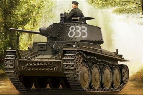 German Panzer Kpfw.38(t) Ausf.e/f - 1:35e - Hobby Boss