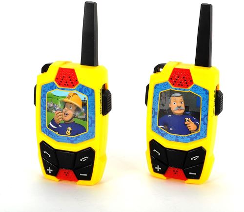 Dickie Toys Sam Walkie Talkie sans Fil 434 MHz Portée jusqu'à 250 m