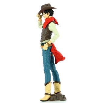 COWBOY MONKEY D. LUFFY  ONE PIECE  WORLD JOURNEY  21CM