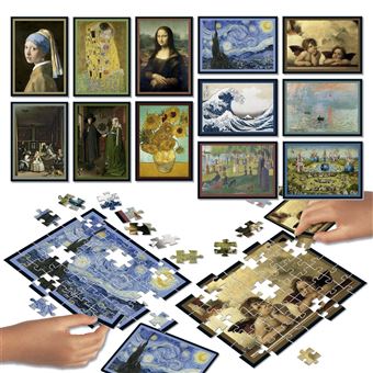 PUZZLE BATTLE 12 x 42 pièces : ART