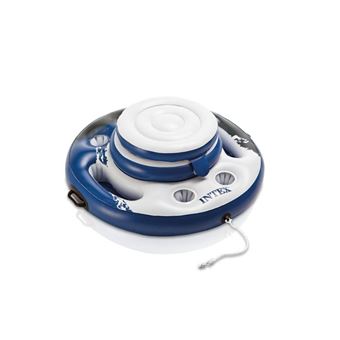 Glacière gonflable Intex River Fun Blanc et Bleu