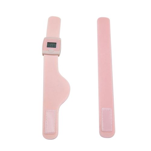 Thermomètre bracelet de intelligent bébé enfant adulte bluetooth -rose