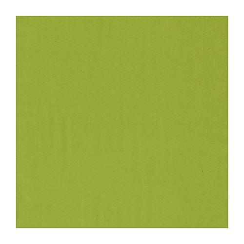 Serviette de Table Unie vert kiwi 50 x 50 cm Winkler