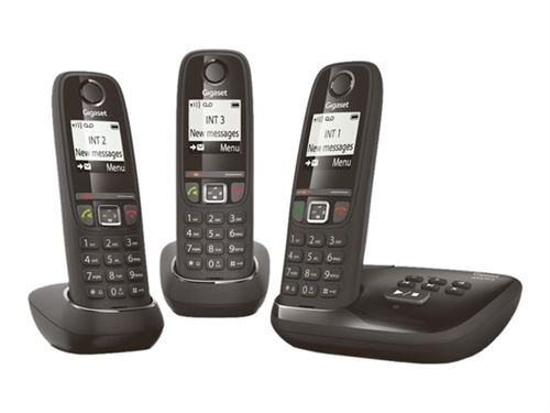 Telephone sans fil GIGA AS 470 A TRIO BLANC GIGASET SIEMENS