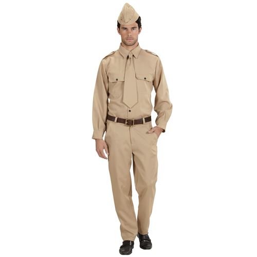 GENERIQUE D&eacute;guisement Soldat Ww2 Homme L Gris 76613 Widmann L - 76613 Widmann
