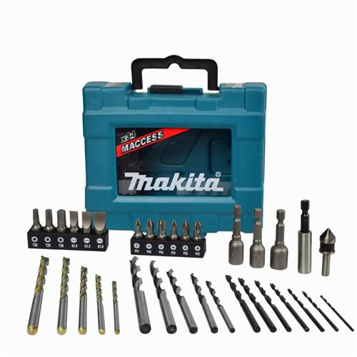 Coffret 34 accessoires per&ccedil;age-vissage Maccess MAKITA - D-36980