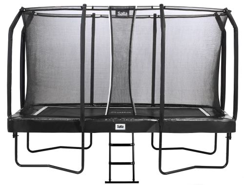 Trampoline SALTA First Class 366 x 214 cm noir avec filet