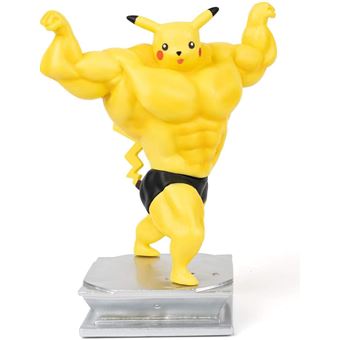 4€86 sur Figurine ALLBIZ Pokemon La musculation Muscle Version Série  Cosplay modèle 18cm - (Pikachu) - Figurine de collection - Achat & prix