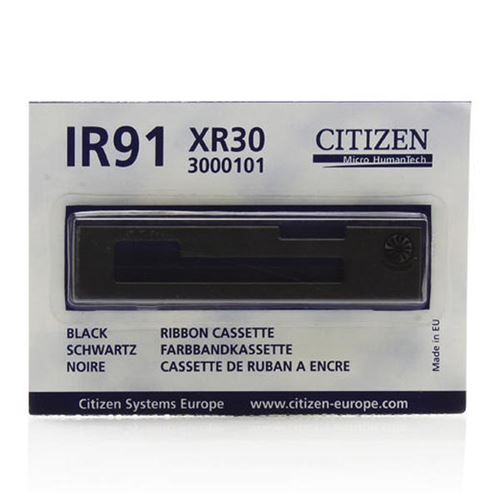 Citizen IR-91B - 1 - noir - ruban d'impression (équivalent à : Citizen IR-91B )