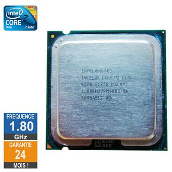 Processeur Intel Core 2 Duo E4300 1.80GHz SL9TB LGA775 2Mo ...