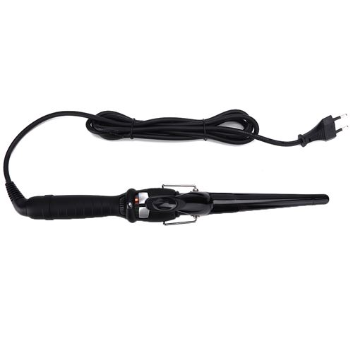 Lisseur Électrique Réglable en Céramique à Glaçure Fer à Friser 25mm Noir