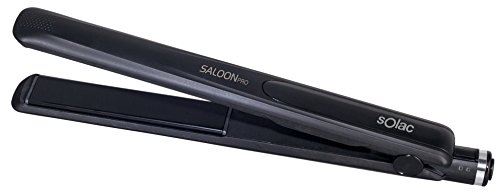 Solac pp7251 saloonpro - fer à repasser pour le poil (110 x 25 mm, 220º c, tension universelle), noir