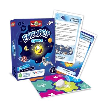 Jeu de cartes Bioviva Enigmes Espace