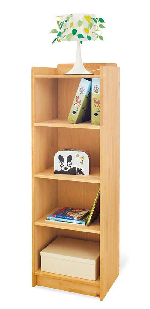 Bibliotheque Etagere Pinolino Natura L 52 x P 41 x H 159