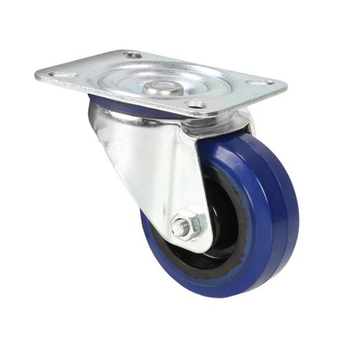 LD Systems 372081 Roulette Pivotante Bandage 80 mm Bleu