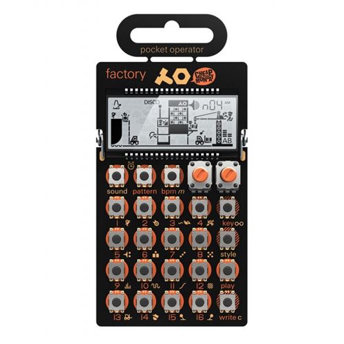 Synthetiseur TEENAGE ENGINEERING - PO-16 FACTORY
