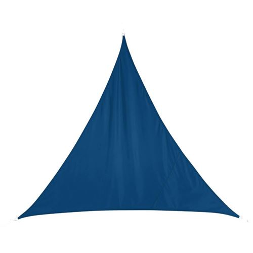 Toile solaire luxe Curacao 3x3x3m Hespéride bleu indigo