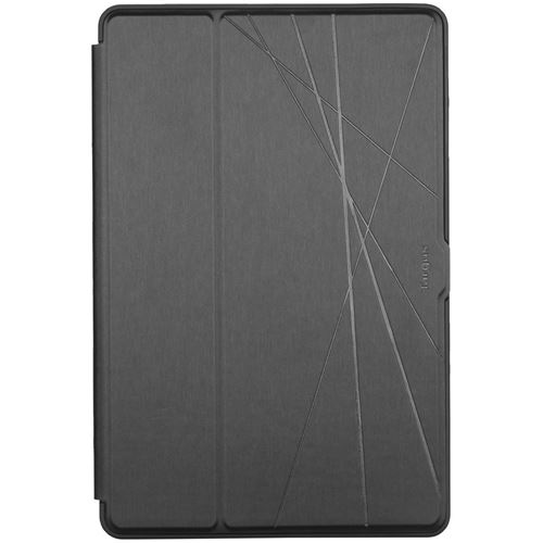 Targus Click-In - Étui à rabat pour tablette - polyuréthanne thermoplastique (TPU) - noir - 12.4 - pour Samsung Galaxy Tab S7+