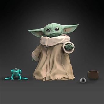 Figurine articulée Star Wars Black Series The Mandalorian The Child bébé Yoda 3,5 cm