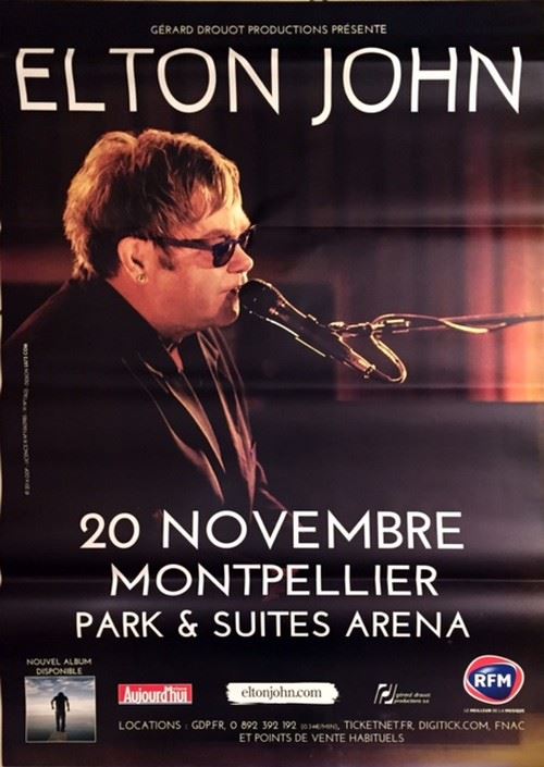 Elton JOHN - 80x120 cm - AFFICHE / POSTER