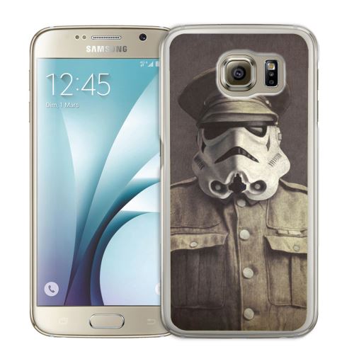 Coque pour Samsung Galaxy S7 star wars vintage stromtrooper